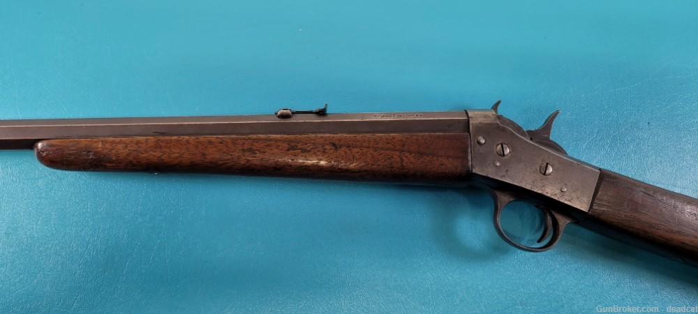 Remington Rolling Block Rifle Model 4  .32 RF Take Down Model Oct Barrel-img-6