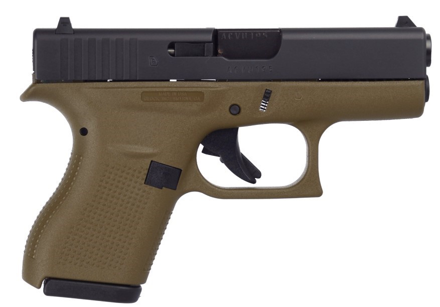 G42 G3 FDE 380ACP 6+1 3.25" # W/TWO 6RD MAGS, ACC & CASE 380 ACP-img-0