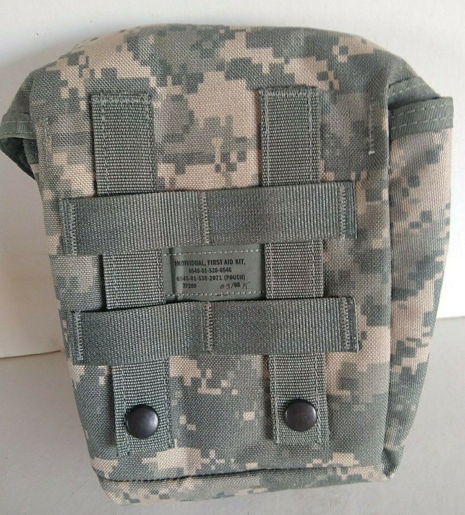 Military Molle IFAK Pouch ACU Medic IMPROVED First Aid Kit-img-1