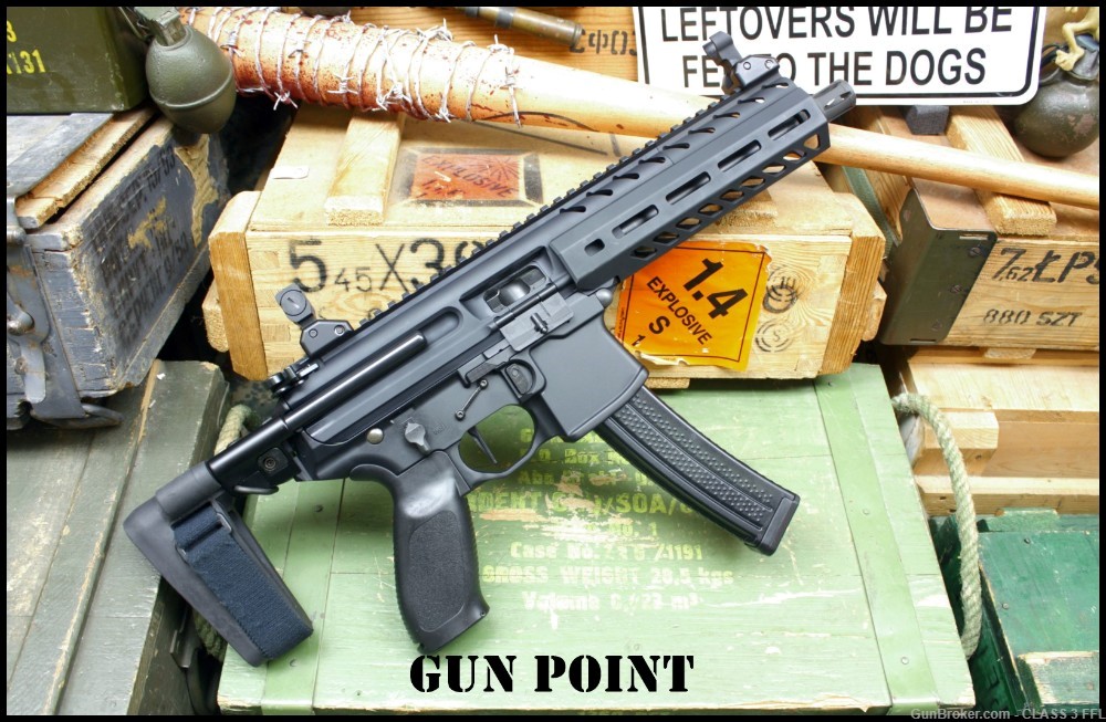 Custom Sig Sauer MPX Pistol in Caliber 9mm *Penny* Star Bid No Reserve ! -img-33