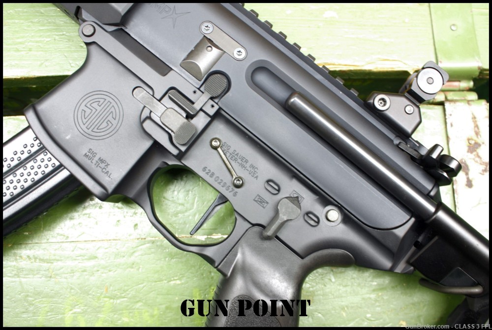 Custom Sig Sauer MPX Pistol in Caliber 9mm *Penny* Star Bid No Reserve ! -img-7