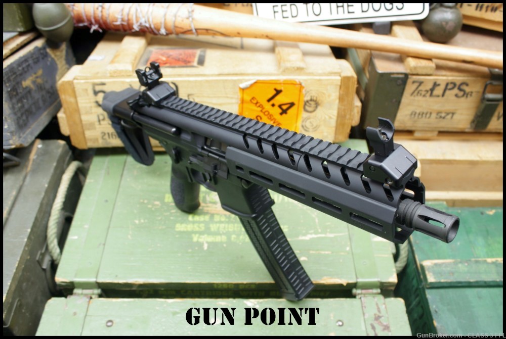 Custom Sig Sauer MPX Pistol in Caliber 9mm *Penny* Star Bid No Reserve ! -img-14