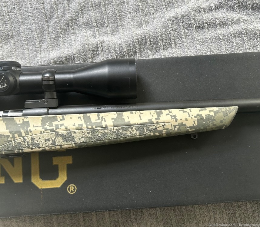 Browning T bolt 22 long rifle digital camo sporter scope box discontinued -img-4