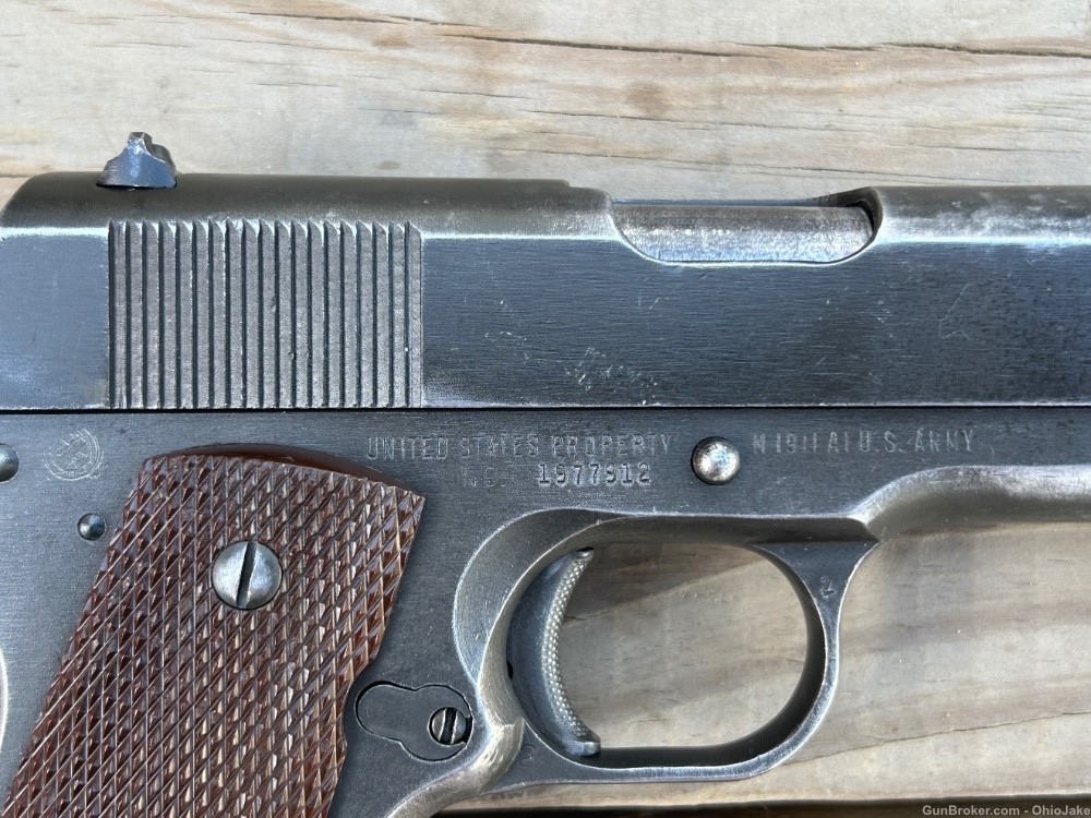 Remington Rand 1911A1, 1944 WWII, FJA, 1911, 45 ACP-img-1