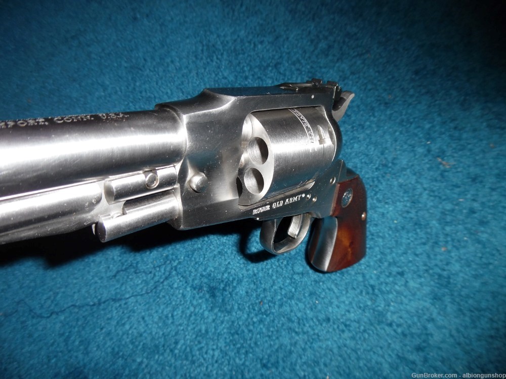 ruger old army black powder stainless steel revolver-img-5