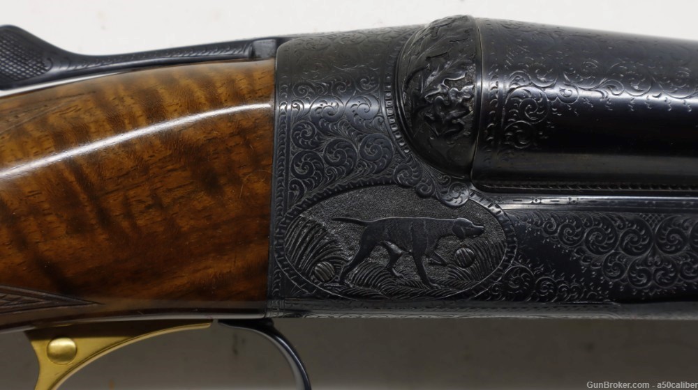 Winchester 21-6 21 Grade 6, made 1943, cased, STUNNING! #23100119-img-4