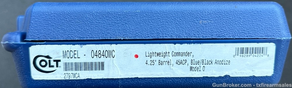 Colt Lightweight Commander TALO Wiley Clapp ’70 Series .45 ACP,04840WC,2013-img-44