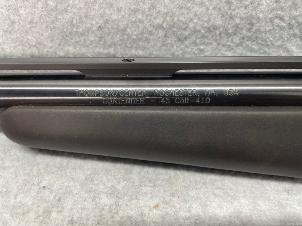 Thompson Center CONTENDER .45 Colt .410 Barrel Forend Set TC 14" WRENCH-img-6