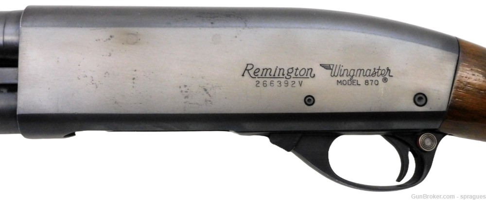 Remington 870 WingMaster 12 GA Pump Shotgun 28" 2-3/4" -img-7
