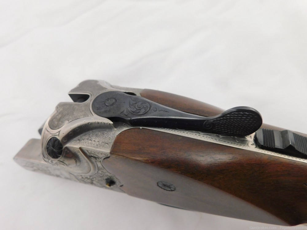 Merkel 140 Double Rifle 375 H&H Magnum Master Engraved NIB-img-8