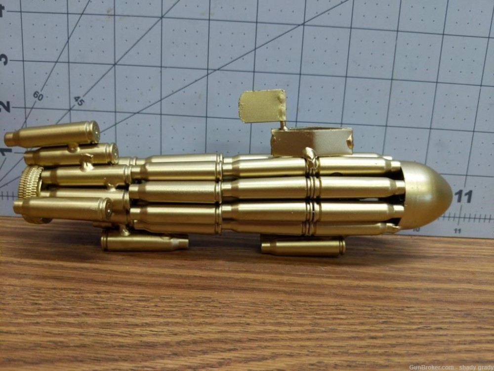bullet art submarine-img-1