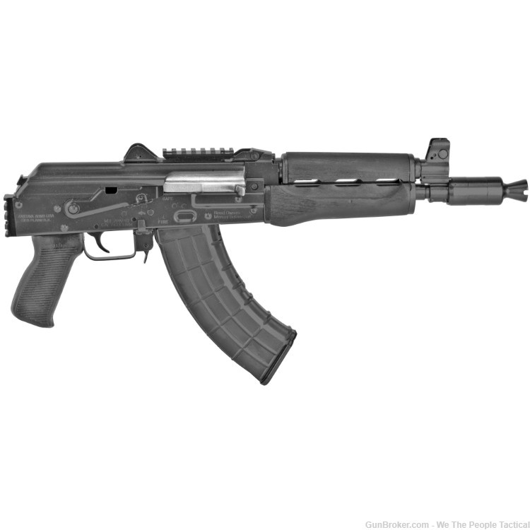 Zastava ZPAP92 Semi-Auto AK 47 Pistol 7.62X39 10" Chrome Lined Barrel NEW-img-1