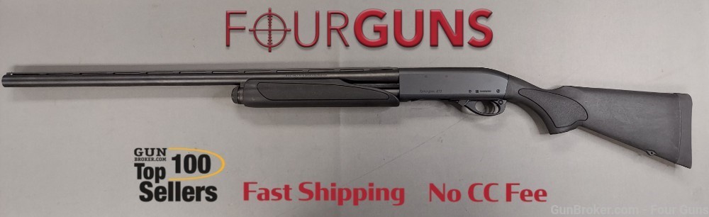 Remington 870 Express Synthetic Pump Shotgun 12 Gauge 28" Vent Rib Barrel -img-0