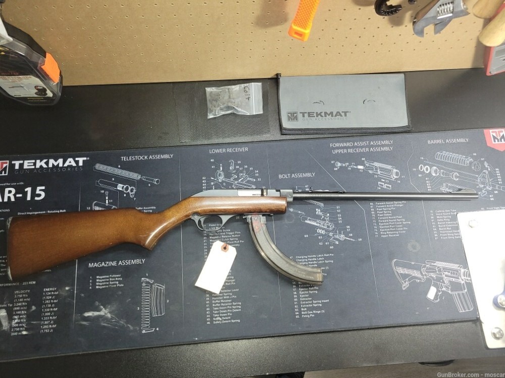 Marlin 70P  22 LR W/gun case-img-0