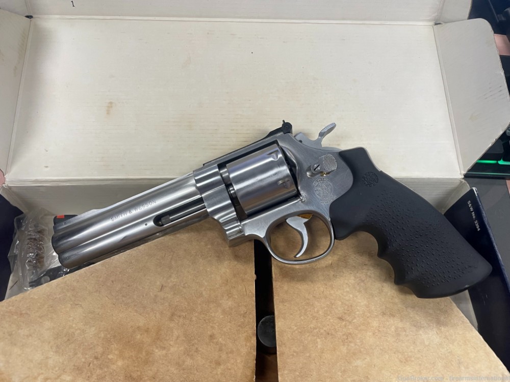 Smith & Wesson Model 627-0 (1989) * 357 Mag PRELOCK STAINLESS 5 1/2"-img-7