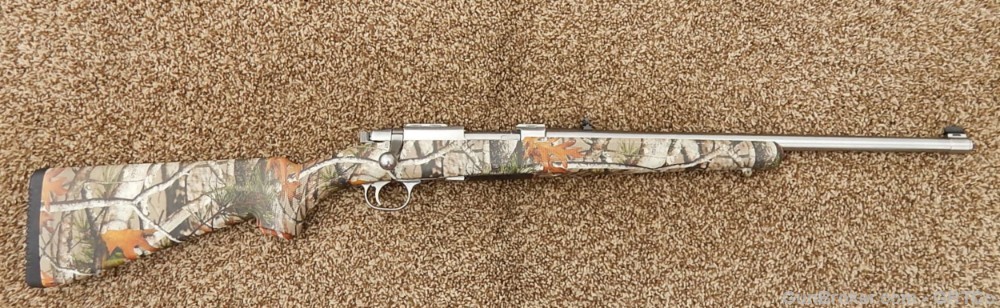 Ruger 77/44 Stainless - .44 Rem. Magnum - Synthetic Camo Stock - 2014 -img-40