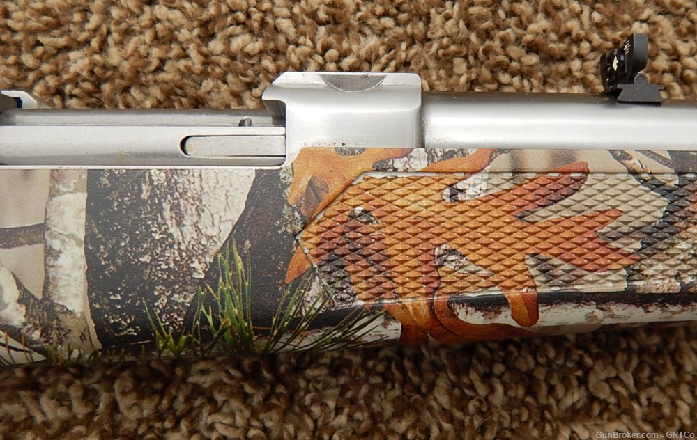 Ruger 77/44 Stainless - .44 Rem. Magnum - Synthetic Camo Stock - 2014 -img-6