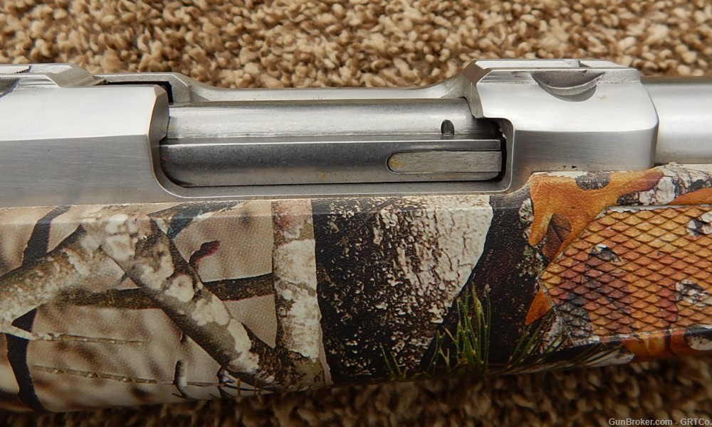 Ruger 77/44 Stainless - .44 Rem. Magnum - Synthetic Camo Stock - 2014 -img-14