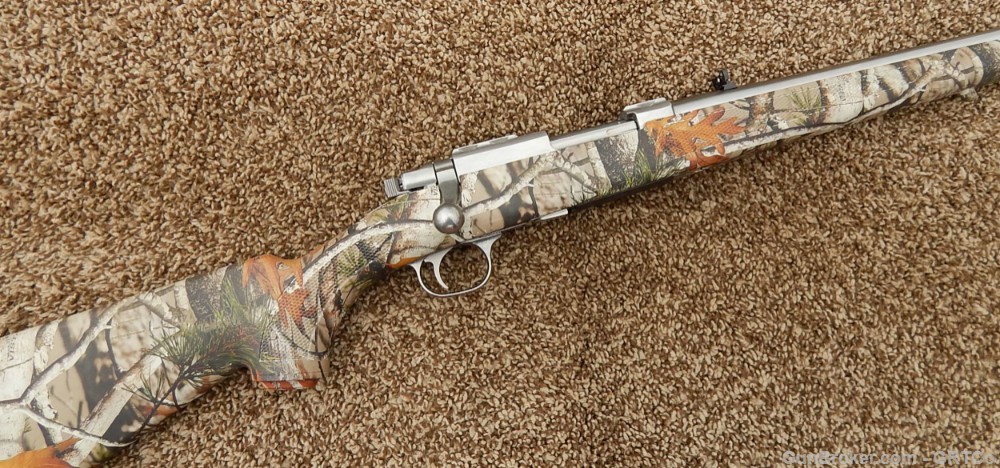 Ruger 77/44 Stainless - .44 Rem. Magnum - Synthetic Camo Stock - 2014 -img-50
