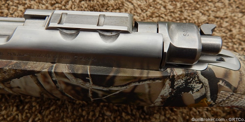 Ruger 77/44 Stainless - .44 Rem. Magnum - Synthetic Camo Stock - 2014 -img-36