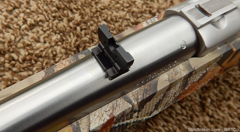 Ruger 77/44 Stainless - .44 Rem. Magnum - Synthetic Camo Stock - 2014 -img-33