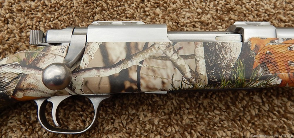 Ruger 77/44 Stainless - .44 Rem. Magnum - Synthetic Camo Stock - 2014 -img-1