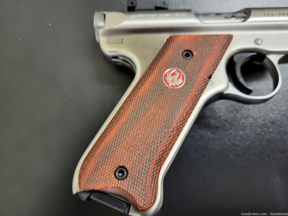 Ruger MK III Competition Target Stainless Steel SS Mark 3 .22 LR-img-2