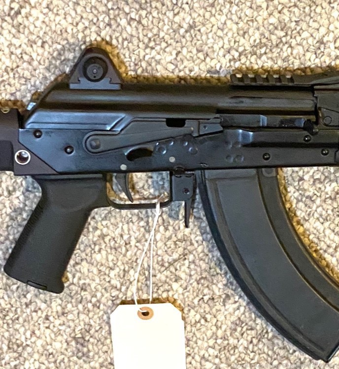 RARE Krebs Custom ASSNECK Russian AK47 VEPR SBR 7.62x39mm 10” Barrel -img-0