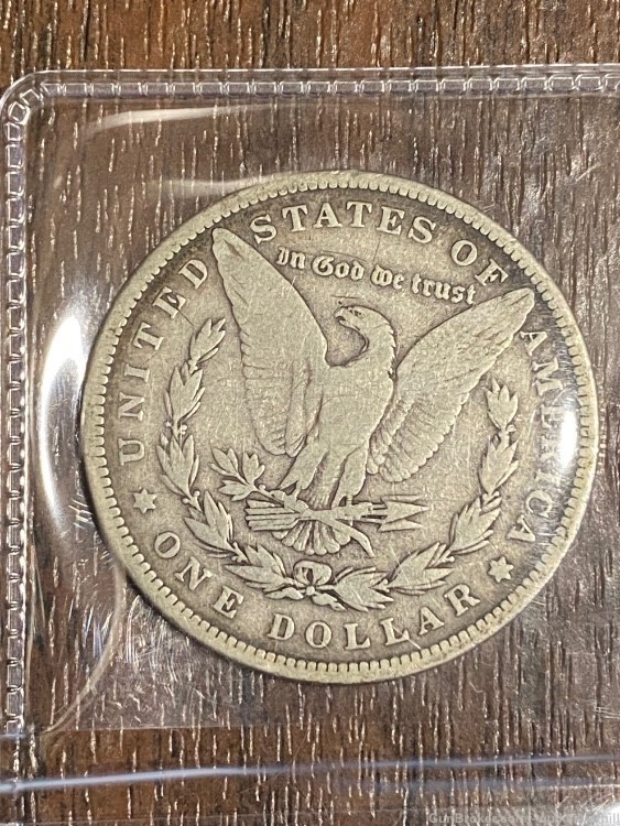 Beautiful 1880 Morgan Silver Dollar Circulated With Nice Details-img-2
