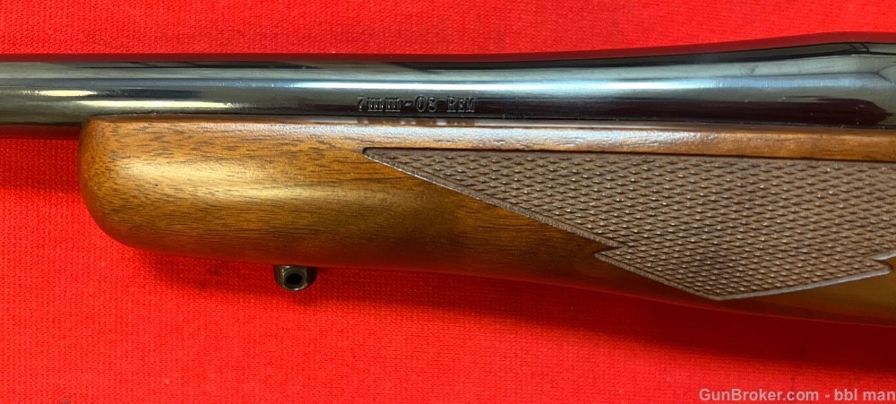 Ruger 7mm-08 Rem M77 Mark II COMPACT 16.5" Blue Wood Rifle Made in 2003-img-7