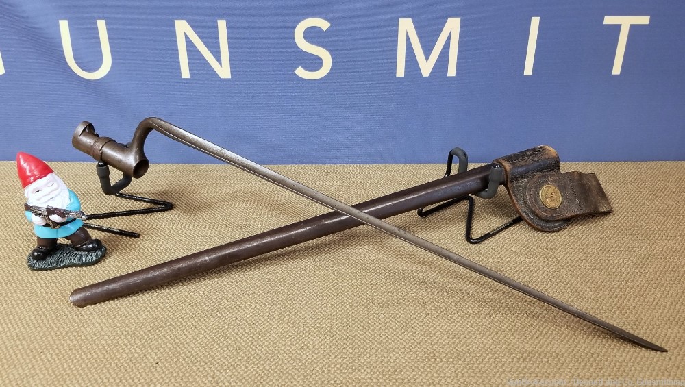 Socket Bayonet for 1873 Springfield Trapdoor Rifle – NJ National Guard-img-0