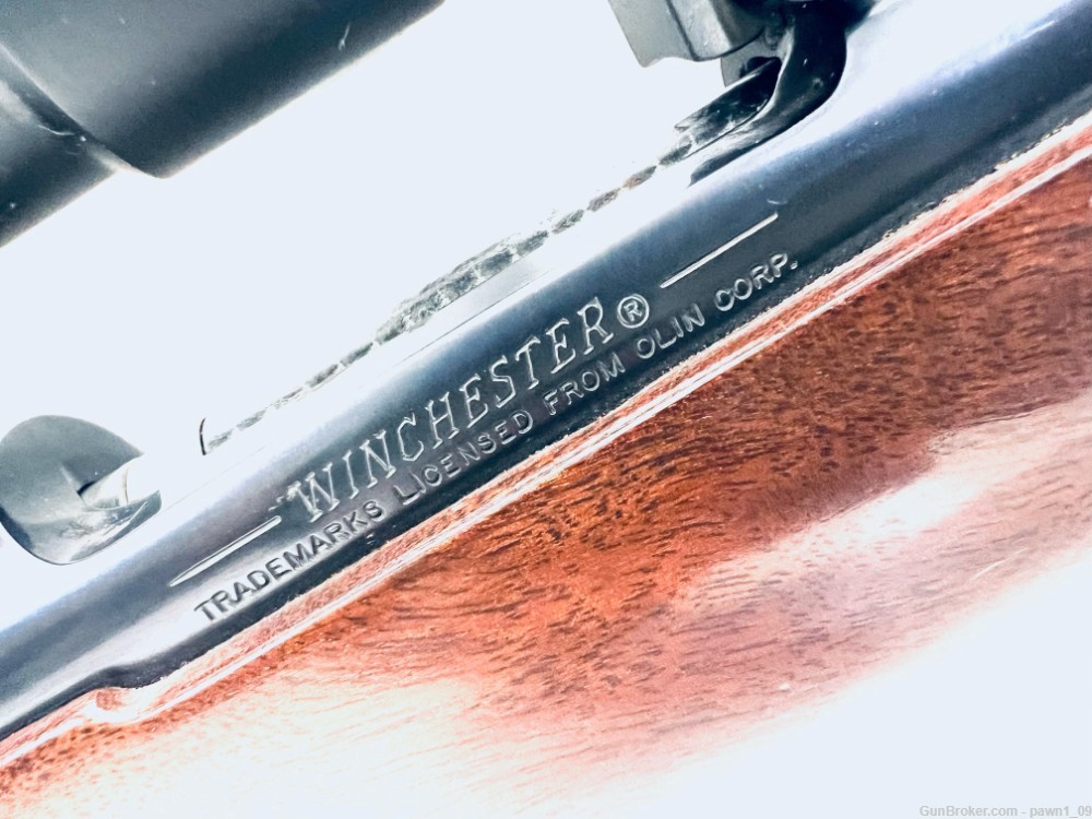 Winchester Model 70 .300 WSM Wood/Blued 24" Barrel W/Scope-img-6