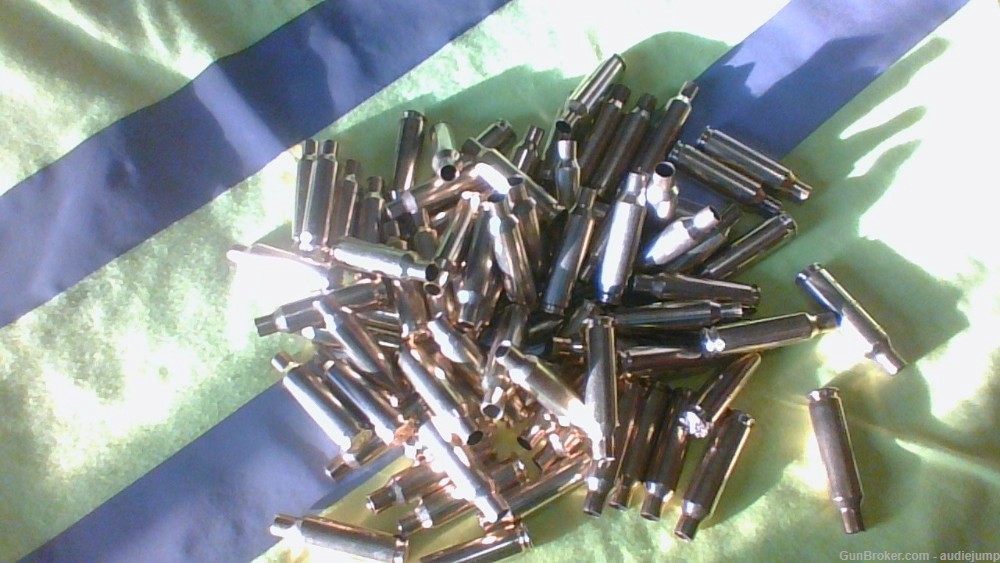 Reloading Brass 6.5 Creedmoor Once Fired 135 Pieces Cleaned-img-0