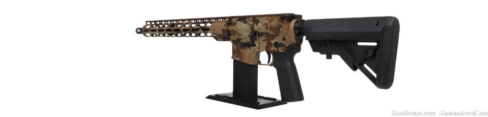 New RED STATUS CUSTOMS RF-15 Multicam Mud 5.56 Camo Battle Rifle Woodlands-img-16