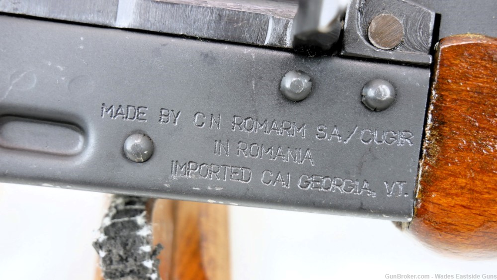 CN ROMARM SA/CUGIR SAR-1 ROMANIAN POST-BAN AK UNFIRED SINCE IMPORT-img-3