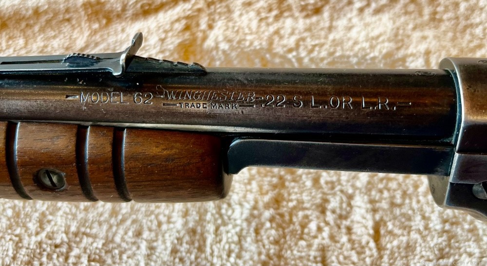 . Winchester model 62 22. S, L, LRF pump rifle-img-2