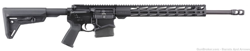 Ruger SFAR Semi-Auto Rifle, 308 Win, 20”  Bbl, Anodized, Magpul Stock NEW-img-0