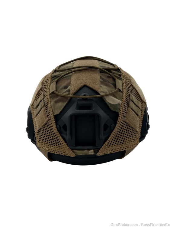 Guard Dog FAST Ballistic Helmet Black w/Free Multicam Cover! Size M-L-img-2
