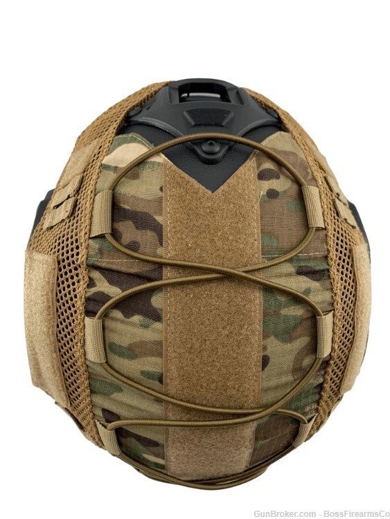 Guard Dog FAST Ballistic Helmet Black w/Free Multicam Cover! Size M-L-img-3