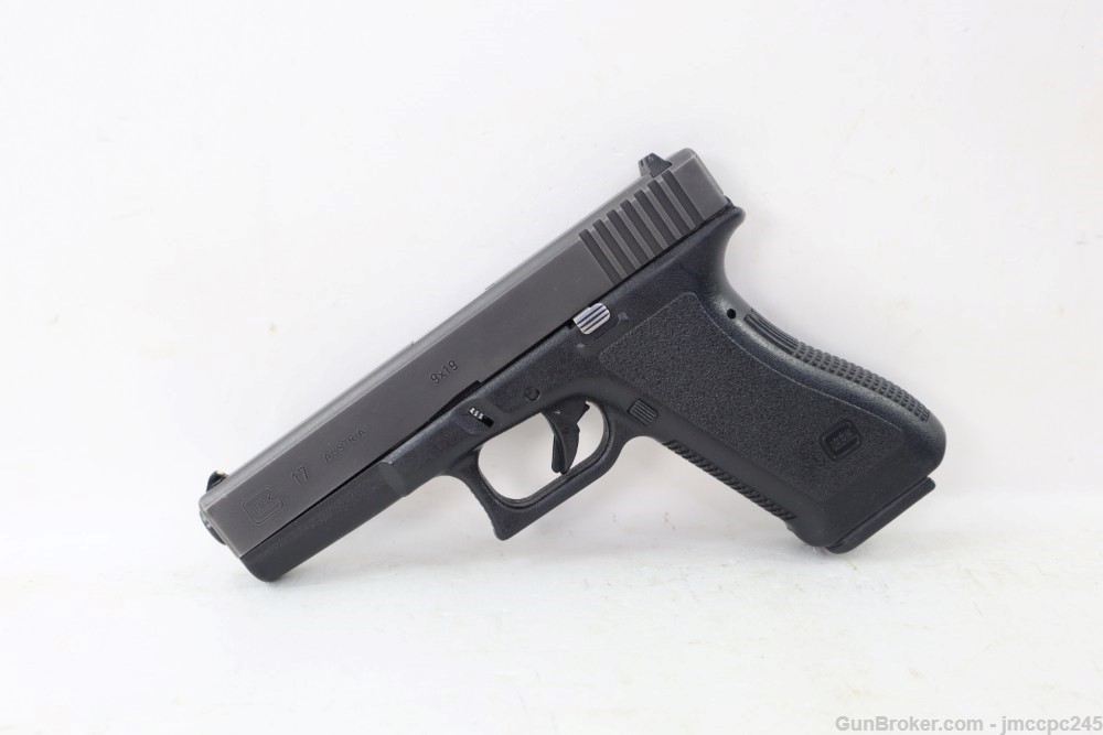 Rare Nice Pre-ban Gen 2 Glock 17 9mm Pistol Made April 1994 W/ Preban Mag -img-0