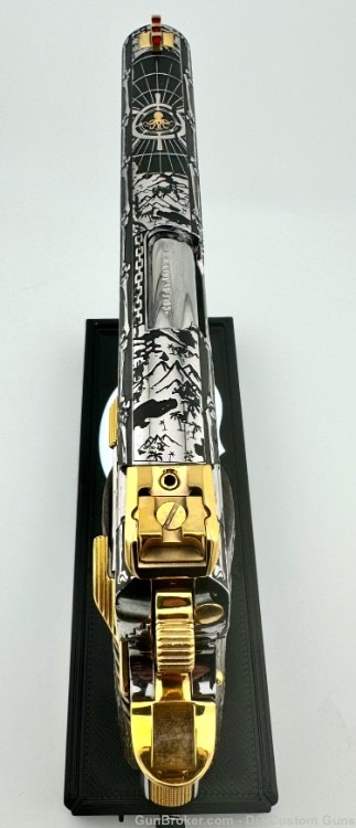 Colt 1911 45acp Pirate engraved collectors series w/ custom grips-img-7
