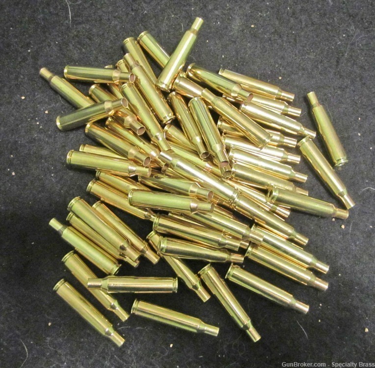 50 PC Brand New Remington 6mm REM Brass - Flat Rate Shipping-img-0