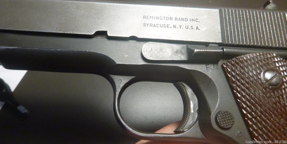 Colt Remington Rand 1911 A1 Ca 1943 WW II-img-9