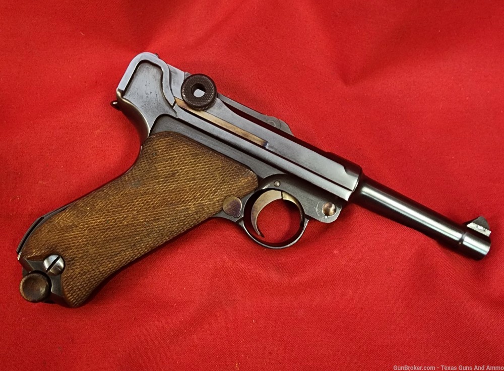 GERMAN MADE LUGER P08 GREAT SHAPE NO RESERVE PENNY START!-img-2