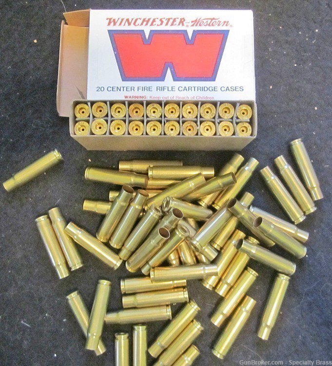 70 PC Brand New 358 Win Brass, See Description - Flat Rate Shipping-img-1