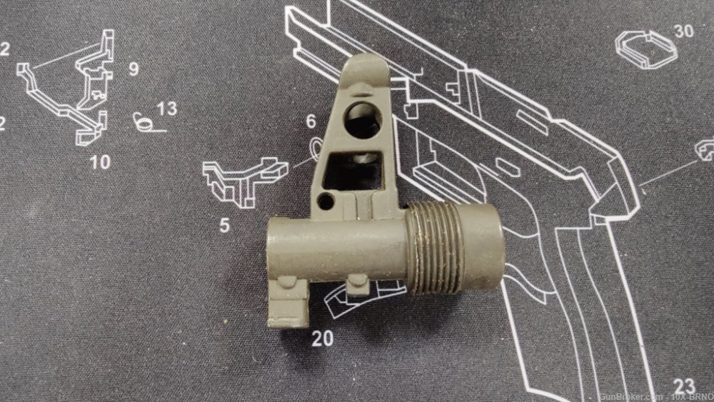 AK front sight only 24mm x 1.5 RH-img-1
