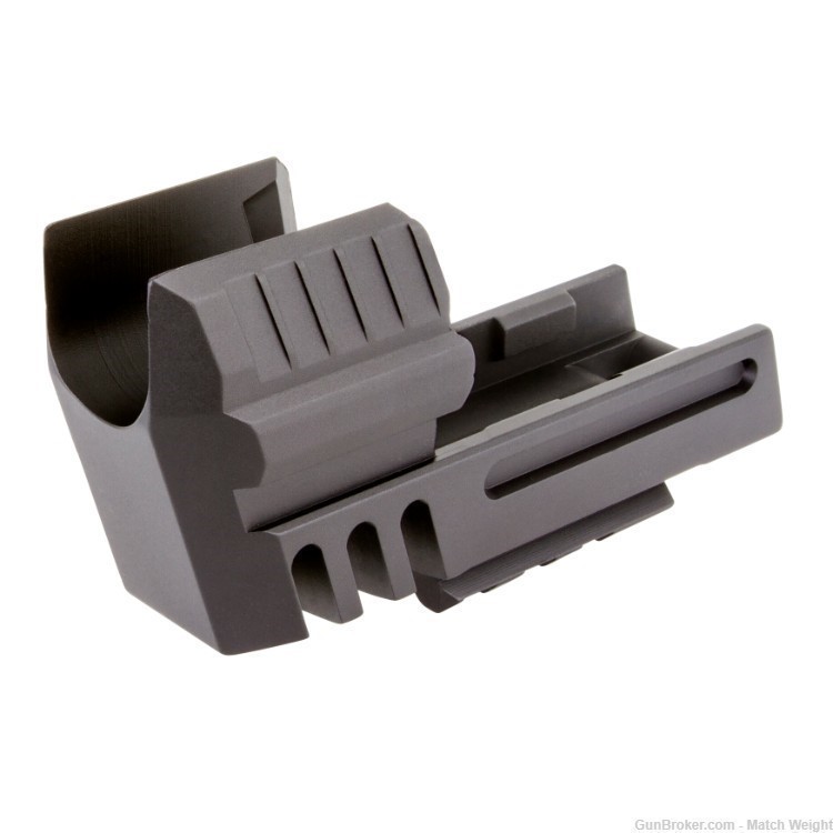 Match Weight - Compensator for H&K HK45C (Compact) w/ Rail - Aluminum-img-0