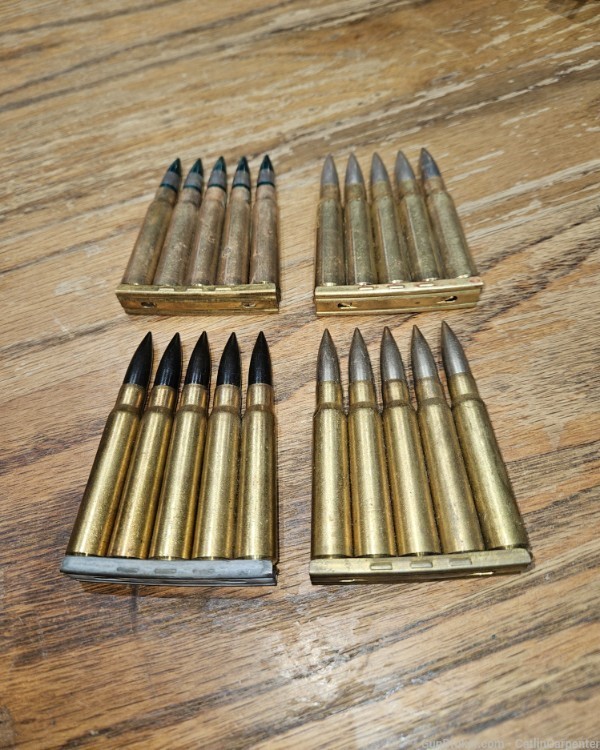 Collectible Array of WWII Era European 7.92 mm Armor Piercing Ammunition-img-1