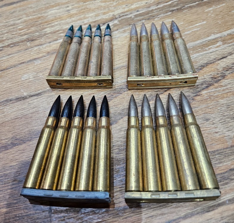Collectible Array of WWII Era European 7.92 mm Armor Piercing Ammunition-img-0