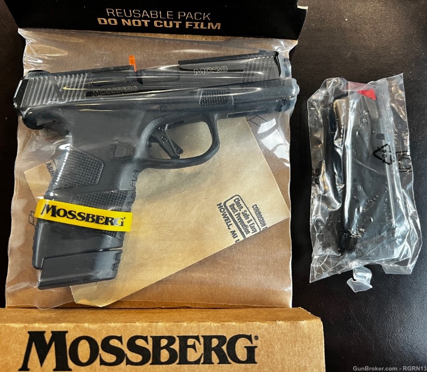 Mossberg MC2C Compact 9MM Pistol, Black  - 89012-img-1